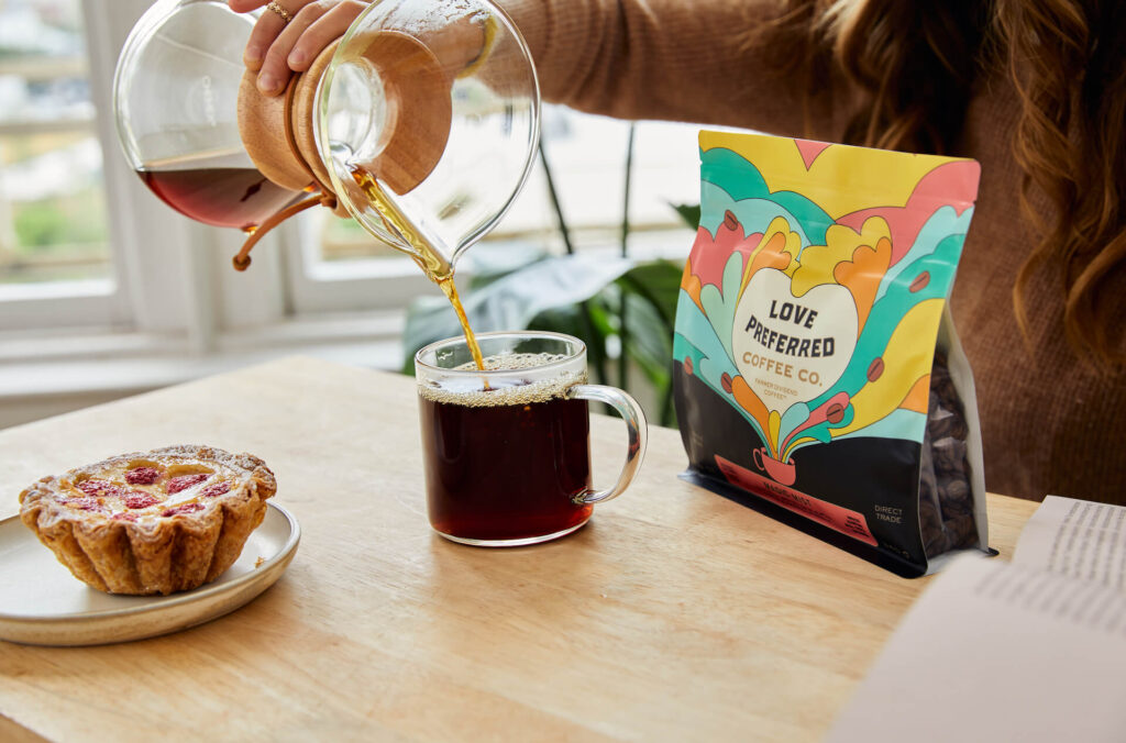 Pour Over by Love Preferred Coffee with Chemex